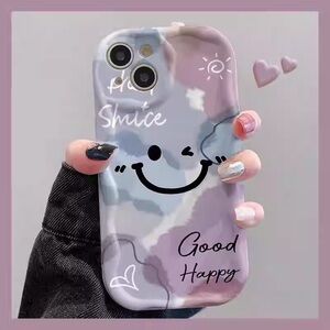 Smiley Face Phone Case - Multicolor